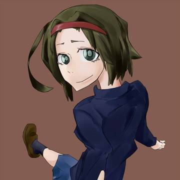 振り向き