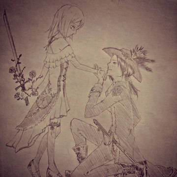 死にたい姫様と死なせない騎士