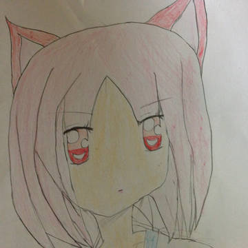 猫耳女の子
