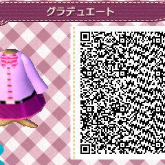 【とび森】グラデュエート【マイデザイン】