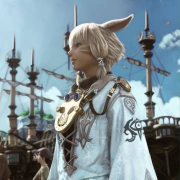 FF14　ミコッテ模写