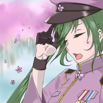 少し遅めの千本桜ミクさん