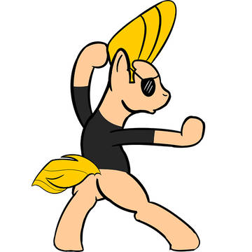 Johnny Bravo Pony