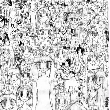 ニコ生で描いた