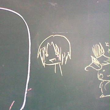 黒板　落書き