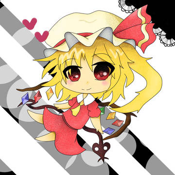 塗らせていただきました【フランドール】