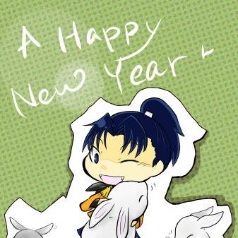 ２０１１年年賀状　きり丸