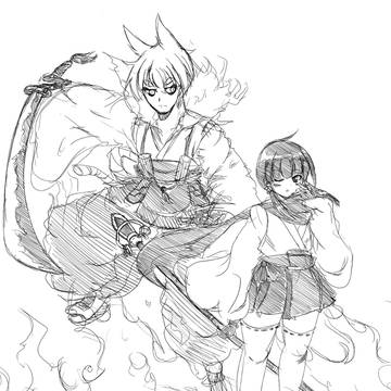 巫女と妖狐