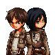 【ドット絵】エレン＆ミカサ
