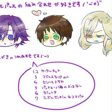 【腐】一ノ瀬さんとパレス組つめあわせ
