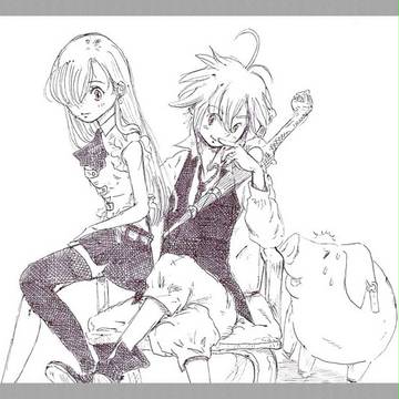 お姫様と騎士（と豚）