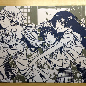 とある科学の超電磁砲　【切り絵】　２期記念