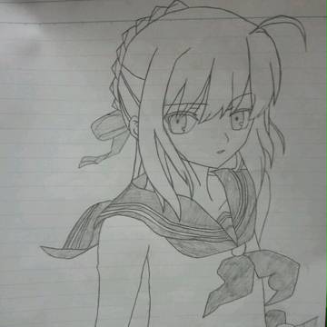 セイバー制服ver