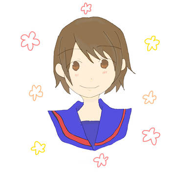 にこにこおんなのこ