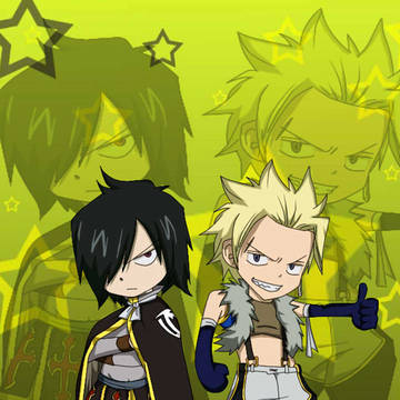 Sting and Rogue Chibi