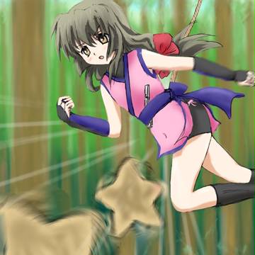 今、風子は忍者なのです!