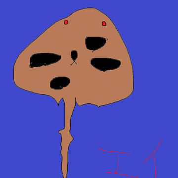 落書きエイ