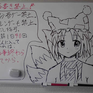 ホワイトボード買った(^-^)v