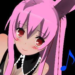 acvでエンブレム書いてみた(黒ウサギピンクばーじょん)