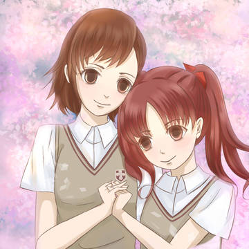 みさか みこと&しらい くろこ