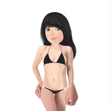 女の子