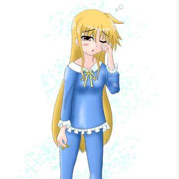 寝起きのフェイトちゃん