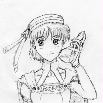模写、ラフ画っぽいもの