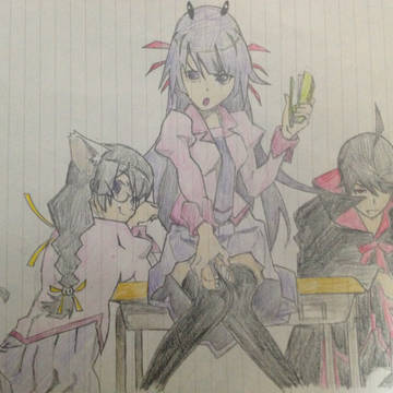 化物語模写