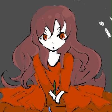 赤い服の女