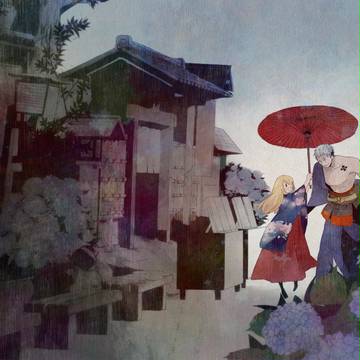 【花菱町】通り雨【交流】