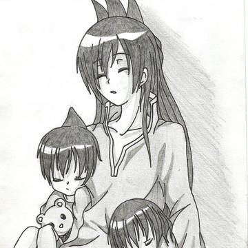 家族眠って(sleeping family)