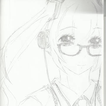 初音未來(模擬畫)