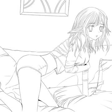 線画