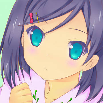 『塗らせていただきました』　月子ちゃん