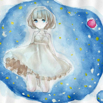 星空の女の子