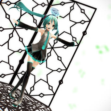 あぴミクちゃんが⊂二二二（　＾ω＾）二⊃
