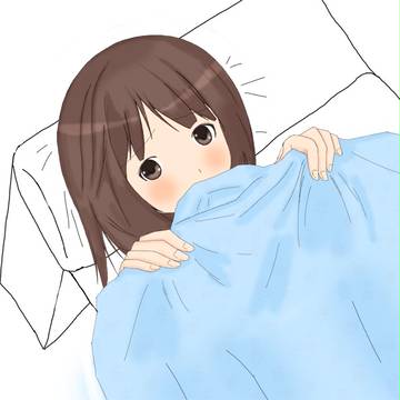 寝てる子供