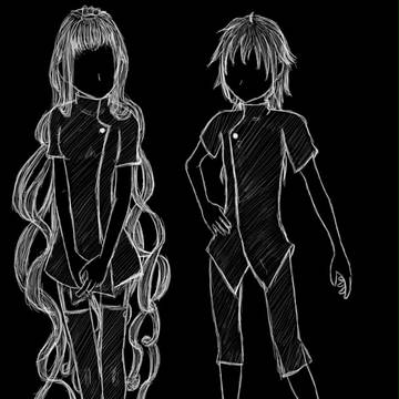 ゲーム制作用キャララフ画