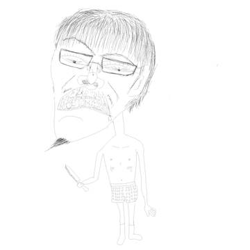 刃物を持った高校生