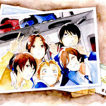 模写 堀田先生 君と仆