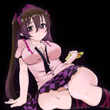 【塗ってみた】はたてちゃん線画