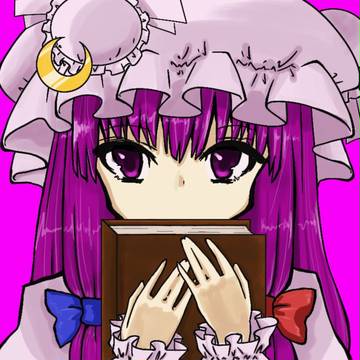 【塗ってみた】パチェ　線画