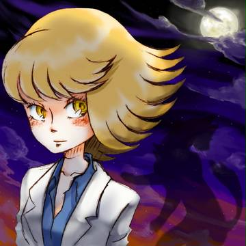 Ruriko with Moonlight☆