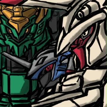 ドラグナーOPラストカット風ダン戦ウォーズ
