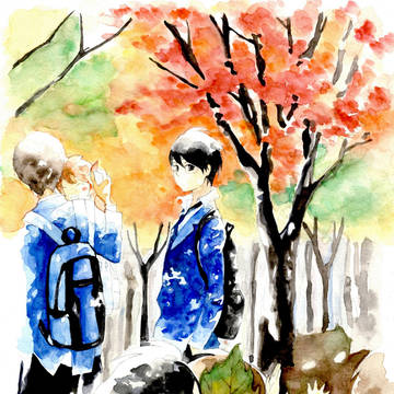 模写 堀田先生 君と仆