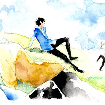 君と仆 模写 堀田先生