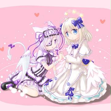 シロちゃん&アンジュちゃん