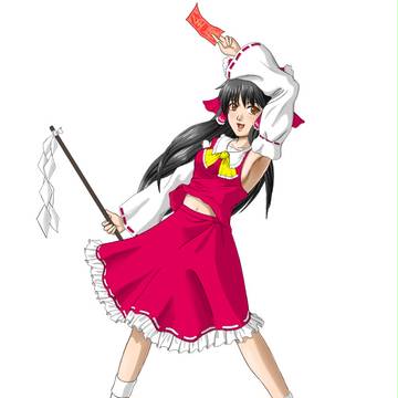 八頭身霊夢