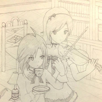 真さん千早さんポーズ