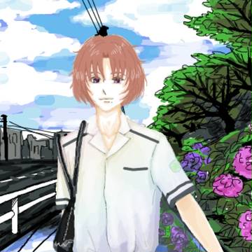雨上がりの天地くん